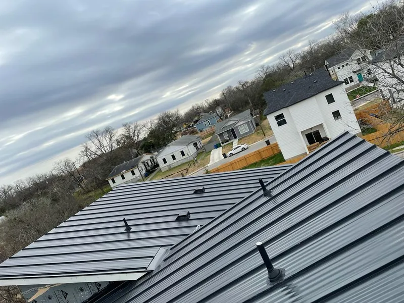 Standing seam metal roof panels with vents for Skylight Repair in Winter Haven